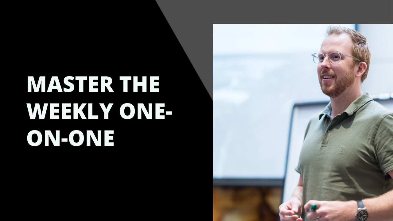 Cutting Management Time in Half: Streamline Your Weekly One-on-One Meetings